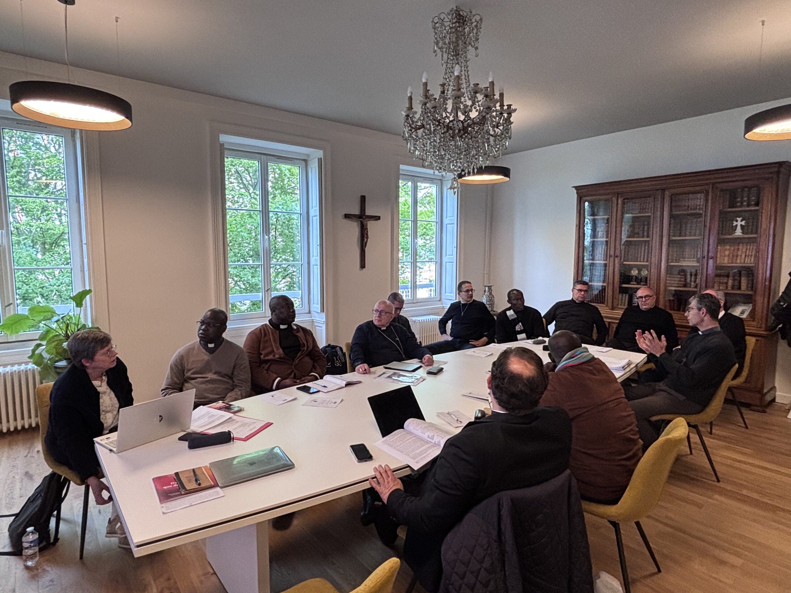 Formation permanente des pr&ecirc;tres &agrave; Nantes